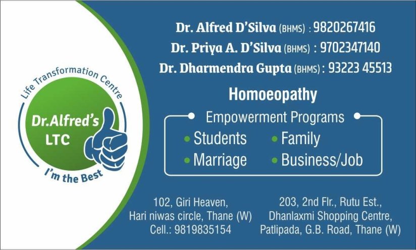 visiting card