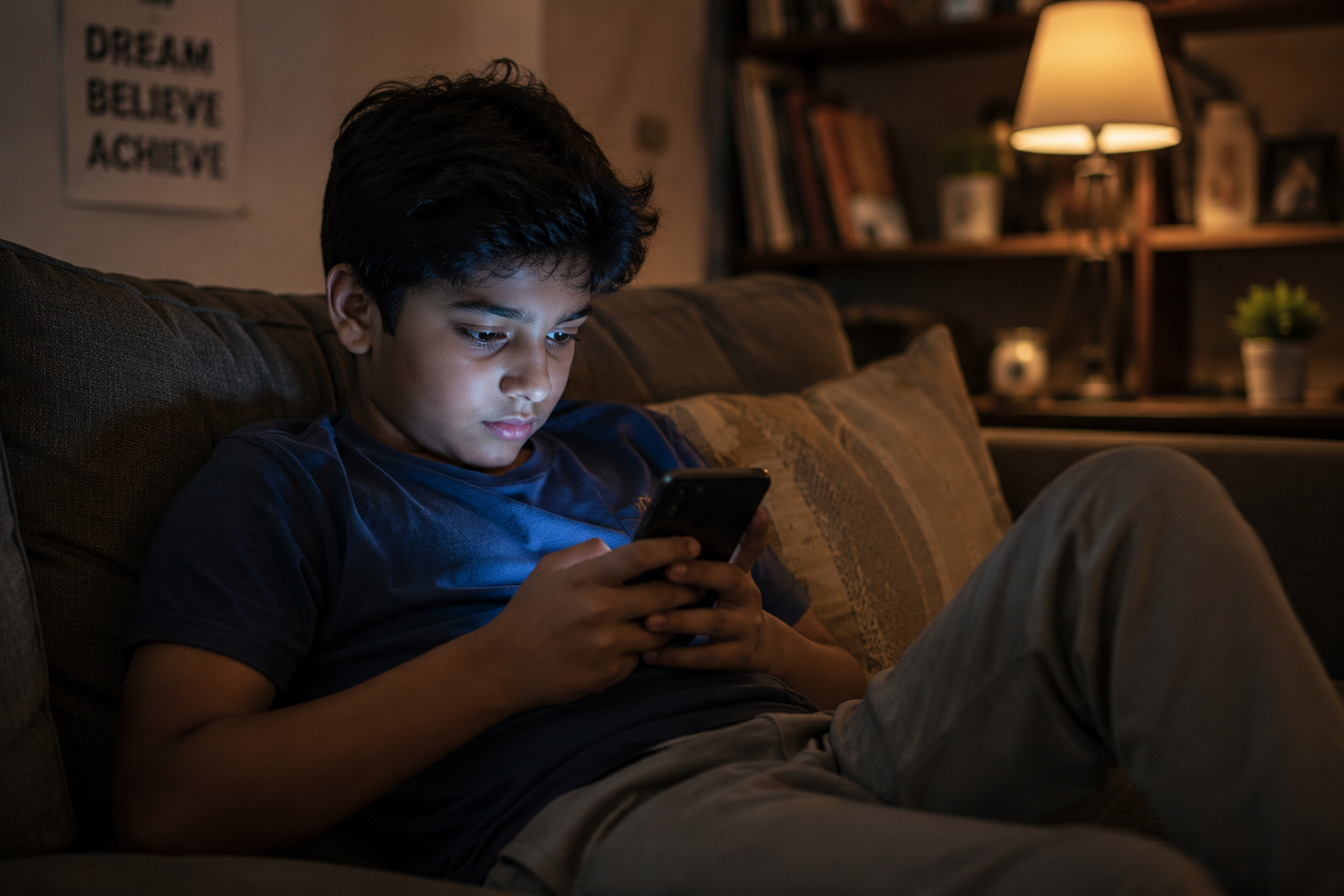 mobile addiction in children